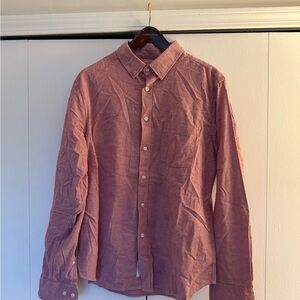 Nordstrom Men's Pink Button-Up Shirt